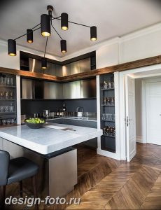 Фото Интерьер кухни в частном доме 06.02.2019 №012 - Kitchen interior - design-foto.ru
