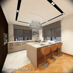 Фото Интерьер кухни в частном доме 06.02.2019 №093 - Kitchen interior - design-foto.ru