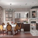 Фото Интерьер кухни в частном доме 06.02.2019 №223 - Kitchen interior - design-foto.ru