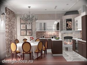 Фото Интерьер кухни в частном доме 06.02.2019 №223 - Kitchen interior - design-foto.ru