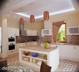 Фото Интерьер кухни в частном доме 06.02.2019 №239 - Kitchen interior - design-foto.ru