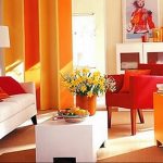 Фото Оранжевый цвет в интерь 20.06.2019 №003 - Orange color in the interio - design-foto.ru