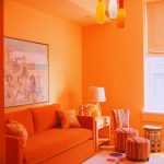 Фото Оранжевый цвет в интерь 20.06.2019 №013 - Orange color in the interio - design-foto.ru