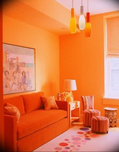 Фото Оранжевый цвет в интерь 20.06.2019 №013 - Orange color in the interio - design-foto.ru