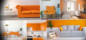Фото Оранжевый цвет в интерь 20.06.2019 №247 - Orange color in the interio - design-foto.ru