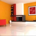 Фото Оранжевый цвет в интерь 20.06.2019 №309 - Orange color in the interio - design-foto.ru