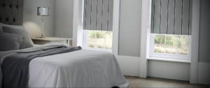 жалюзи в интерьере спальни 19.09.2019 №009 - blinds in the bedroom interior - design-foto.ru