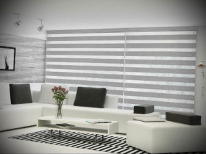 жалюзи зебра в интерьере 19.09.2019 №017 - blinds zebra in the interior - design-foto.ru