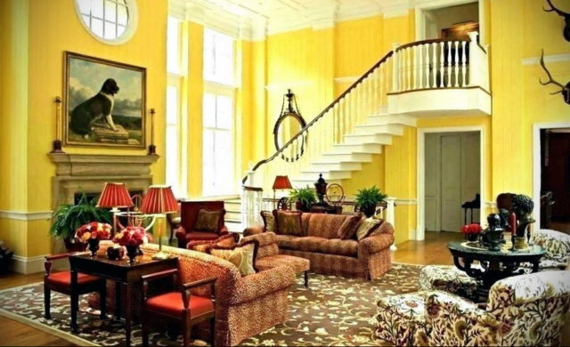 Желтый цвет в декоре квартиры