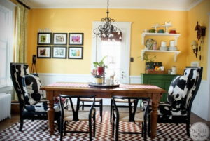 желтый цвет в интерьере гостиной 09.10.2019 №025 -yellow in interior- design-foto.ru