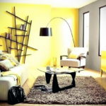 желтый цвет в интерьере гостиной 09.10.2019 №026 -yellow in interior- design-foto.ru