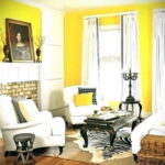 желтый цвет в интерьере гостиной 09.10.2019 №029 -yellow in interior- design-foto.ru