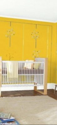 желтый цвет в интерьере детской 09.10.2019 №018 -yellow in interior- design-foto.ru