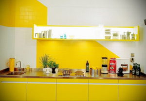 желтый цвет в интерьере кухни 09.10.2019 №026 -yellow in interior- design-foto.ru
