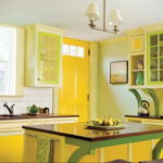 желтый цвет в интерьере кухни 09.10.2019 №052 -yellow in interior- design-foto.ru