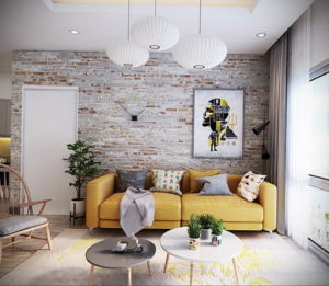 желтый цвет стен в интерьере 09.10.2019 №036 -yellow in interior- design-foto.ru