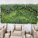зеленая стена в интерьере 06.10.2019 №024 -green in the interior- design-foto.ru