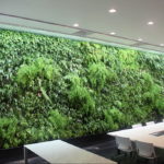 зеленая стена в интерьере 06.10.2019 №034 -green in the interior- design-foto.ru