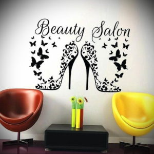 интерьер стен в салоне красоты 23.09.2019 №021 -beauty salon interior- design-foto.ru