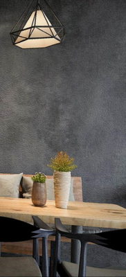 обои серого цвета в интерьере 24.09.2019 №010 -gray interior- design-foto.ru