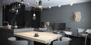 пример серого интерьера на фото 24.09.2019 №008 -gray interior- design-foto.ru