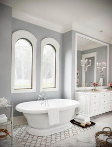 серый цвет в ванной интерьер 24.09.2019 №002 -gray interior- design-foto.ru