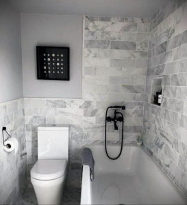 серый цвет в ванной интерьер 24.09.2019 №003 -gray interior- design-foto.ru