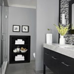серый цвет в ванной интерьер 24.09.2019 №005 -gray interior- design-foto.ru