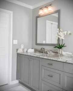 серый цвет в ванной интерьер 24.09.2019 №008 -gray interior- design-foto.ru