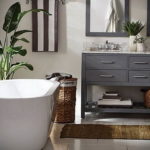 серый цвет в ванной интерьер 24.09.2019 №011 -gray interior- design-foto.ru