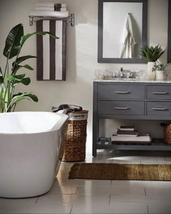 серый цвет в ванной интерьер 24.09.2019 №011 -gray interior- design-foto.ru