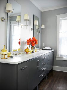 серый цвет в ванной интерьер 24.09.2019 №015 -gray interior- design-foto.ru