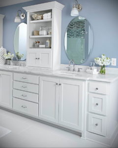 серый цвет в ванной интерьер 24.09.2019 №020 -gray interior- design-foto.ru