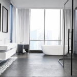 серый цвет в ванной интерьер 24.09.2019 №024 -gray interior- design-foto.ru