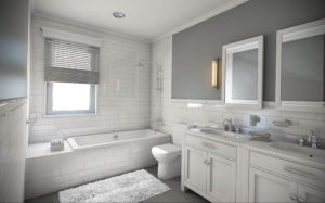 серый цвет в ванной интерьер 24.09.2019 №029 -gray interior- design-foto.ru