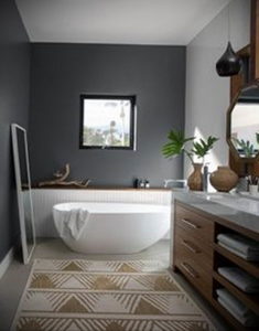 серый цвет в ванной интерьер 24.09.2019 №036 -gray interior- design-foto.ru