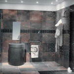 серый цвет в ванной интерьер 24.09.2019 №038 -gray interior- design-foto.ru