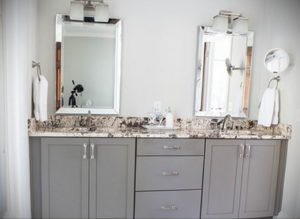 серый цвет в ванной интерьер 24.09.2019 №044 -gray interior- design-foto.ru