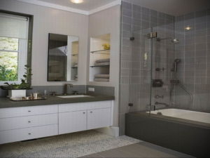 серый цвет в ванной интерьер 24.09.2019 №046 -gray interior- design-foto.ru