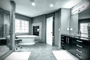 серый цвет в ванной интерьер 24.09.2019 №050 -gray interior- design-foto.ru