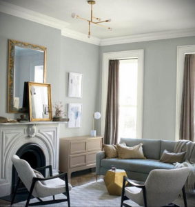 серый цвет в интерьере гостиной 24.09.2019 №015 -gray interior- design-foto.ru
