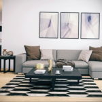 серый цвет в интерьере гостиной 24.09.2019 №017 -gray interior- design-foto.ru