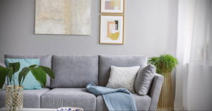 серый цвет в интерьере гостиной 24.09.2019 №026 -gray interior- design-foto.ru