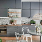 серый цвет в интерьере кухни 24.09.2019 №002 -gray interior- design-foto.ru