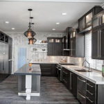 серый цвет в интерьере кухни 24.09.2019 №003 -gray interior- design-foto.ru