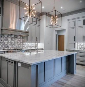 серый цвет в интерьере кухни 24.09.2019 №005 -gray interior- design-foto.ru