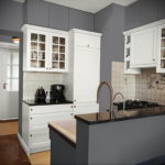 серый цвет в интерьере кухни 24.09.2019 №008 -gray interior- design-foto.ru
