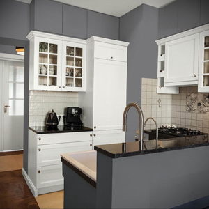серый цвет в интерьере кухни 24.09.2019 №008 -gray interior- design-foto.ru