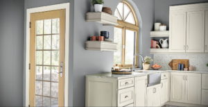 серый цвет в интерьере кухни 24.09.2019 №015 -gray interior- design-foto.ru
