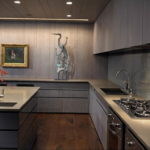 серый цвет в интерьере кухни 24.09.2019 №016 -gray interior- design-foto.ru